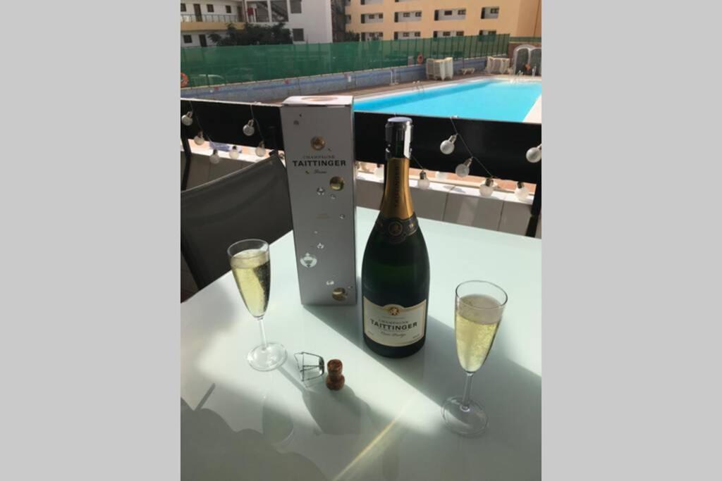 Yumbo Beach Apartment Perfect Location Free Fast Wifi Playa del Inglés Eksteriør billede